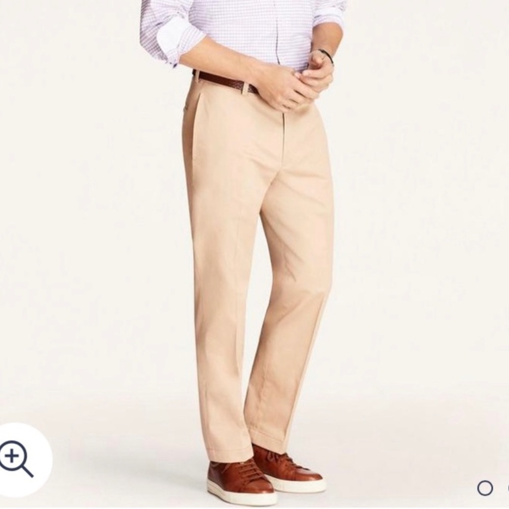 New with Tag: Brooks Brothers All Cotton Fitzgerald Fit Khaki Pants. Waist 38